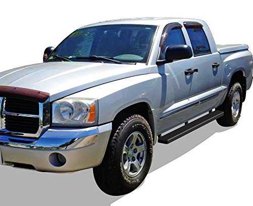 Estribos Tuxtreme 5 pulgadas Negro Mate Compatible Dodge Dakota miniatura 6