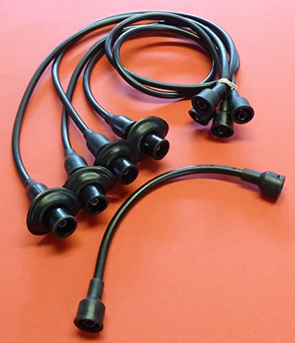 Zündkabel Zündkerzenstecker SERIEN-SATZ SCHWARZ KOMPLETT