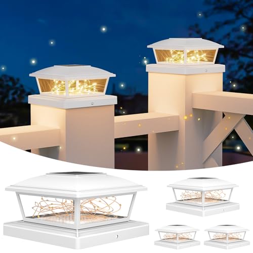 25% Off VOLISUN Solar Post Cap Lights Outdoor 4Pack