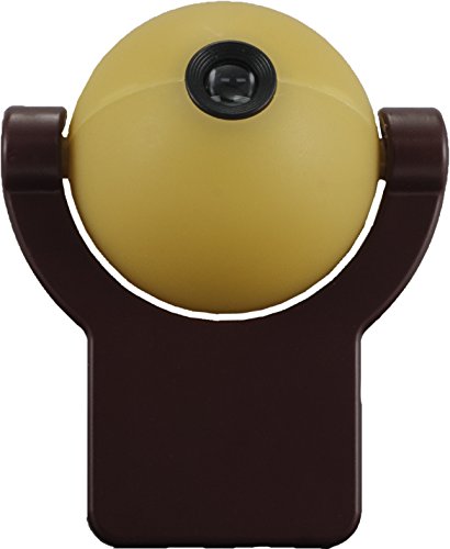 Projectables 11730 LED Plug-In Night Light, Amber and Brown, Light Sensing, Auto On/Off, Projects the Vast African Safari Featuring Elephants, Giraffes, Rhinos, and Zebras on Ceiling, Wall, or Floor