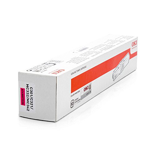 Toner Magenta OKI MC 342 DN d'origine 44973534 pour 1500 pages nettes