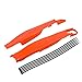 NICECNC Naranja Protector de basculante Plástico ABS de Alta Resistencia Compatible con KTM EXC EXCF XCW XCFW 150 200 250 300 350 500 2012-2021 2020 2019 Accessories