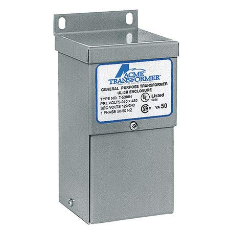ACME ELECTRIC T-1-53006 Four WINDINGS, 120/240 Secondary Volts, Distribution Transformer, 240 X 480 Primary Volts