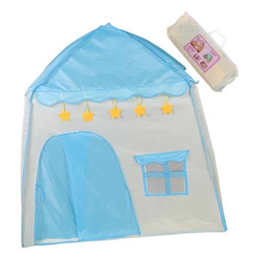 Tente de jeu enfant château bleu pour s'amuser dans la chambre ou le salon