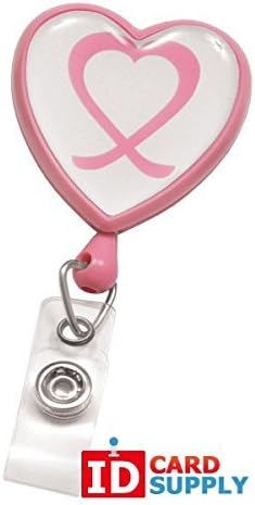 Lot of 25 Pink Badge Reels by Brady (2120-7630)