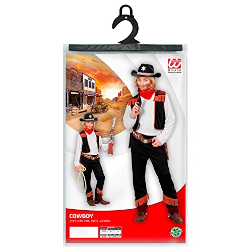 W Widmann Milano Party Fashion - Costume Bambino Cowboy, Wild West, Ranger, Ragazzo Rodeo, Costumi In Maschera - 4