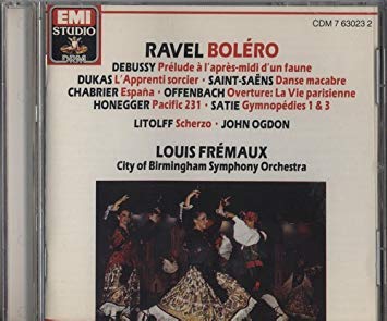 Bolero / French Music [Audio CD] Ravel and Saint-Saens