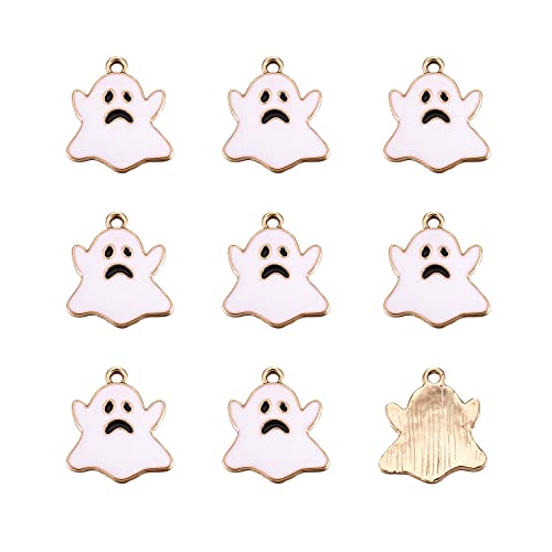 Breloques en émail animaux et pendentifs dorés pour bijoux DIY