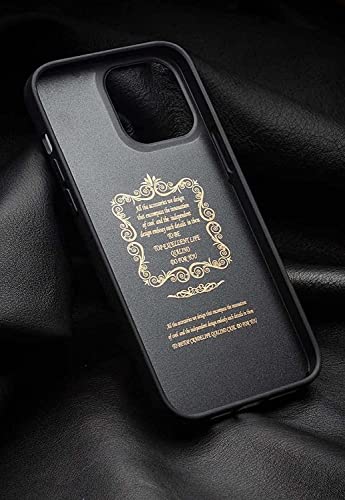 Étui cuir iPhone 13 Pro Max marron résistant aux rayures écran - 4