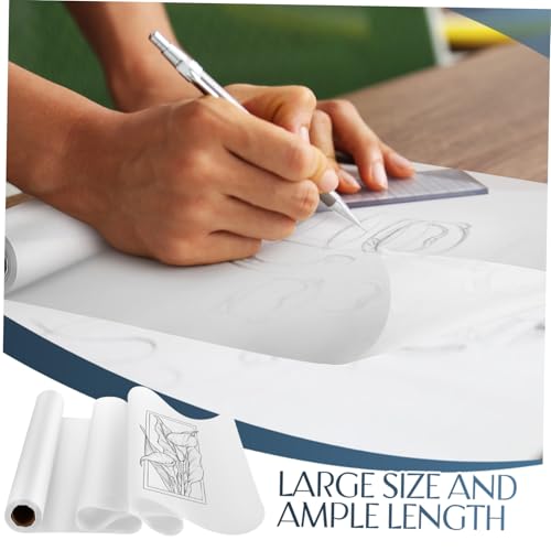 Papier de calligraphie EXCEART blanc pour préserver la précision de vos lignes de design