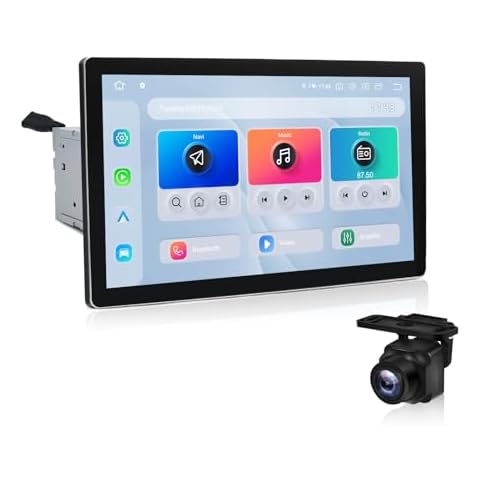 Dasaita 11.6" Double Din Radio with 1080P Camera, Android 13 Car Stereo with Wireless Carplay & Android Auto, 5G WiFi & 4G LTE, 2000 * 1200P Touch Screen Head Unit, GPS, Bluetooth 5.0, 6G RAM 64G ROM Cover