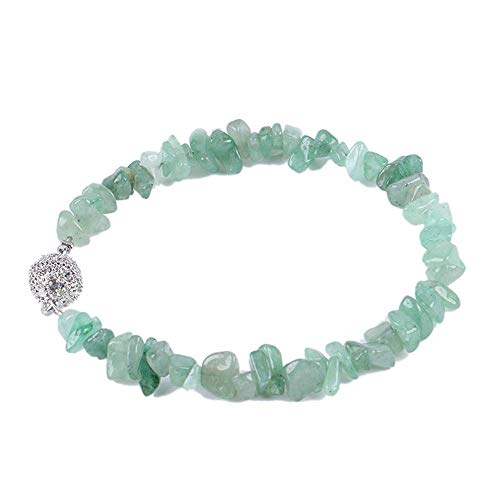 Purmy Pulsera de Chakra Irregular Piedra de Chakra Cuentas de meditacion,Cristales curativos...