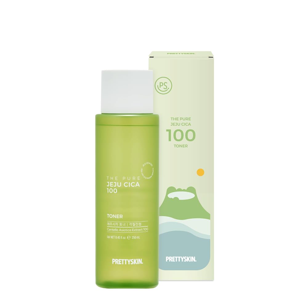 PS. The Pure Jeju Cica Centella Asiatica Extract 100% Facial Toner 250ml(8.45fl.oz.)