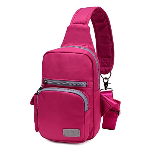 Sac à bandoulière Pack-B contre la pluie - Petit coffre décontracté étanche en nylon Oxford