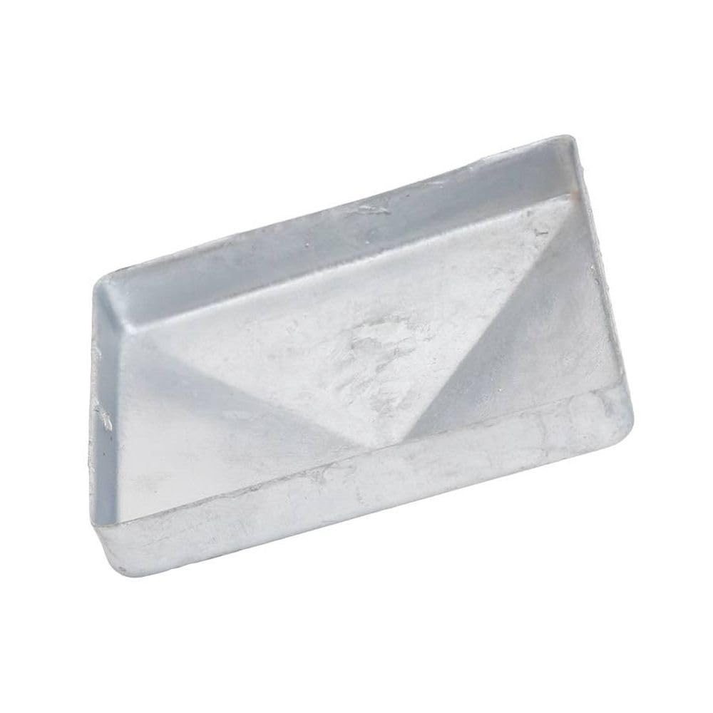 4 x nasadka słupkowa 141 x 141 mm Piramida – stal ocynkowana ogniowo – osłona słupków drewnianych 140 x 140 mm – skuteczna ochrona przed warunkami atmosferycznymi dla słupków ogrodzeniowych i wiat