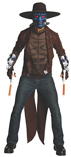 Star Wars Deluxe Cad Bane Costume, Black, Standard Star Wars Deluxe Cad Bane Costume, Black, Standard