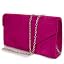 Pochette blu elettrico scamosciata donna cerimonia clutch elegante borsetta sera Pochette blu elettrico scamosciata donna cerimonia clutch elegante borsetta sera