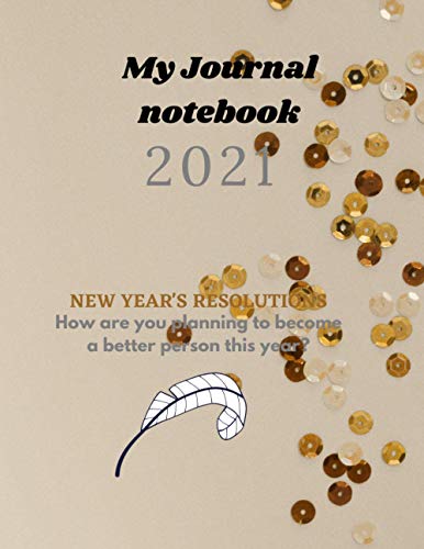 Carnet de notes journalier 2021 grand format a4 page blanche écriture et journal intime