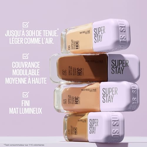 Fond De Teint Liquide Lumineux Teinte 132 Superstay Maybelline New York Le Flacon - vue 5