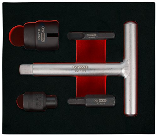 KS TOOLS 150.1020 Set especial para tornillos de drenaje de aceite miniatura 1