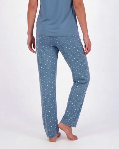 Image of Real Essentials 2 Pack: Women's Comfy Pajama Sets - Short Sleeve Ladies Loungewear Sleepwear PJs (Available In Plus)