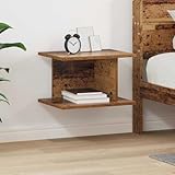 Matériau: Bois d'ingénierie INLIFE Table de Chevet Bois Ancien 40 x 30 x 25 cm Bois d\'ingénierie