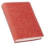 The Spiritual Growth Bible, Study Bible, NLT - New Living Translation Holy Bible, Faux Leather, Coral Vines (NLT Spiritual Growth Editions)
