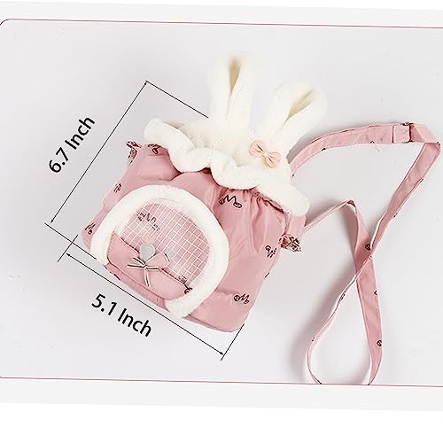 Anelekor SW09 Hamster Carrier Bag Breathable Warm Small Animals Travel Carrier Potable Sugar Glider Pouch Small Pet Outgoing Handbag For Squirrel Mouse Rat Gerbil Hedgehog Chinchilla  thumb #4