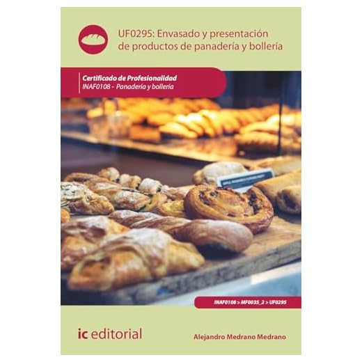 Envasado y presentación de productos de panadería y bollería. INAF0108 - Panadería y Bollería