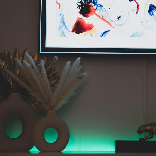 Ruban lumineux LED RVB flexible multicolore extensible décoration maison - 5