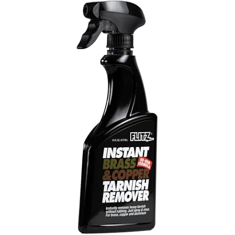 Flitz Instant Brass & Copper Tarnish Remover - 16. oz Spray Cover