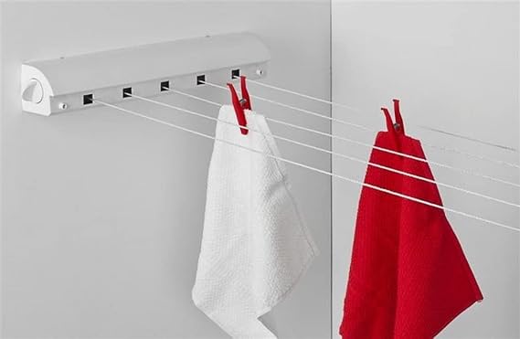 Primanova Geras Beyaz Çamaşır Askısı M-B23-01