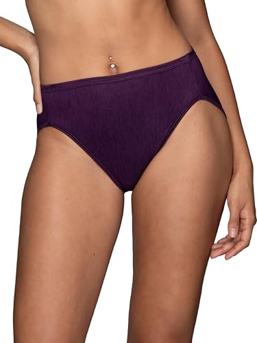 Image of Vanity Fair Women's Illumination Hi Cut Panties, Silky Stretch & Satin Trim