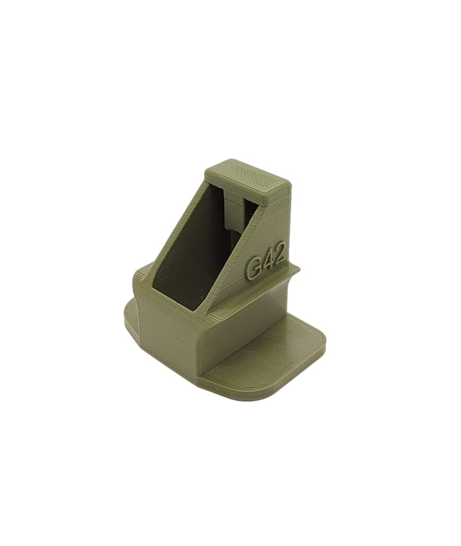 Magazine Loader for The Glock 42 Model - Easy Pain Free Loading - Comfortable Grip - Speed Loader Accessories - Large Flanges for Thumb Relief