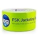IPG FSK Jacketing Tape, 2.95" x 50 yd, Silver, (Single Roll)