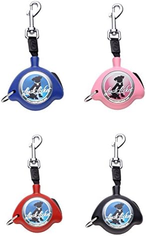 LeashLocket Large Pet Leashes (Carton of 20), Black/Blue/Red/Pink