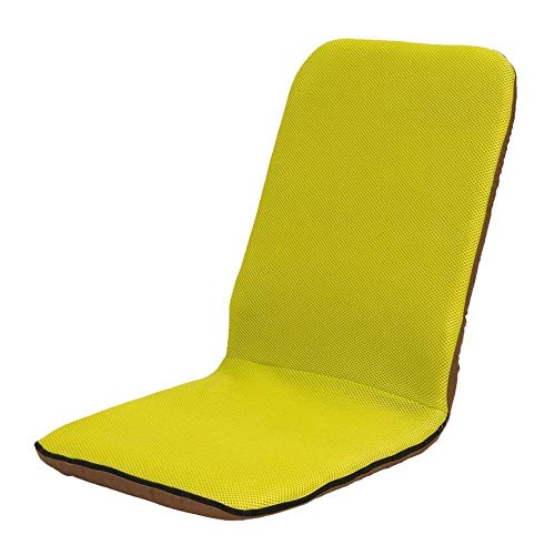 MMMP Lazy Sofa, Floor Chair Floor Chair Folding Sofa With Backrest, Small Travel Meditation Pillow Cushions ，for Dorm/Tatami/Living Room/Bedroom (Color : C)
