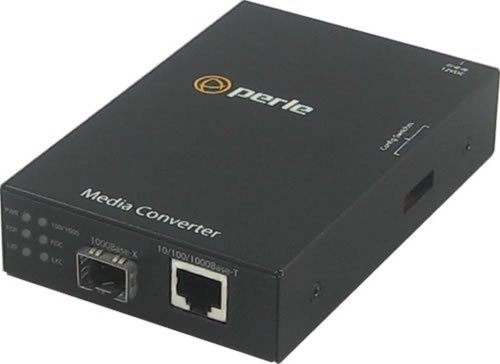 PERLE SYSTEMS Perle S1110SFP Fiber Media Converter GigE (05050194)