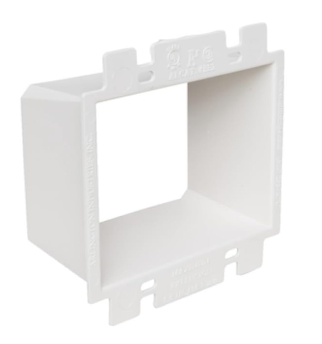 Electrical Box Extender 2 Gang BE-BE2 Extends Electrical Box up to 1 1/2