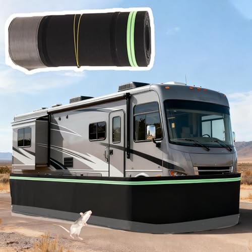 Faldón para autocaravana de 15.8m para evitar corrientes de aire en bajos