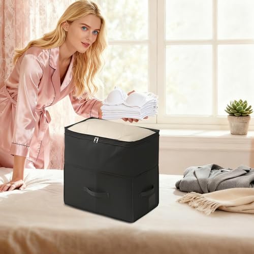 Rangement Sous Lit Gain de Place pour Couettes et Couvertures - 3