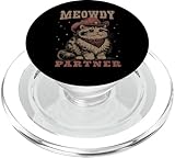Photo Gallery meowdy partner cute funny cowgirl vintage graphic popsockets popgrip per magsafe Photo Gallery meowdy partner cute funny cowgirl vintage graphic popsockets popgrip per magsafe