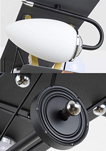 LAKIQ Children’s Room Cartoon Airplane Pendant Light Modern LED Creative Aircraft Hanging Chandelier Ceiling Lighting Fixture for Boys Girls Kids Room Bedroom (Yellow)