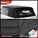 A-Premium Black Convertible Soft Top Compatible with Mini - 2003 2004 2005 2006 2007 2008 - Cooper