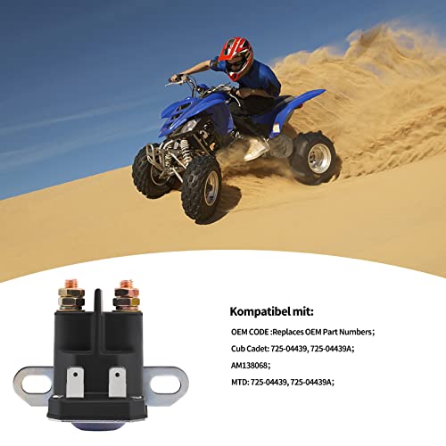 AHL 725-04439 725-04439A AM138068 Anlasserrelais Starterrelais Magnetschalter für Cub Cadet/MTD