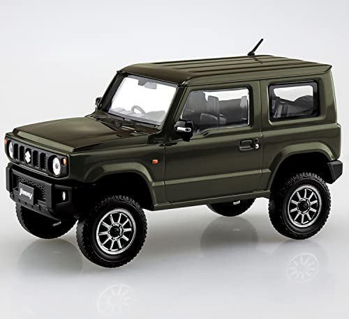 Aoshima Suzuki Jimny Custom Wheel 1:32 miniatura 2