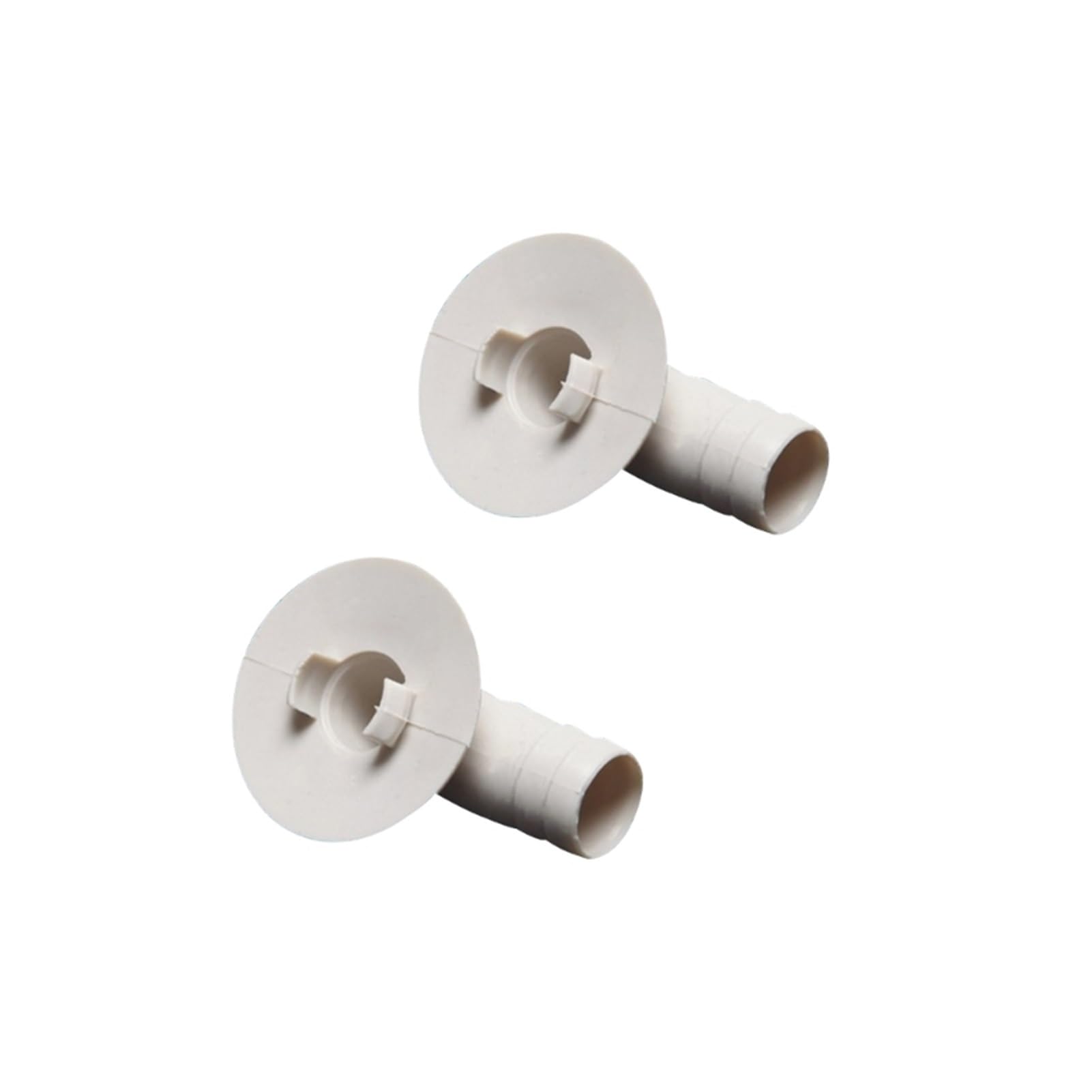 Corelix K 2Pcs Air Conditioner Drain Outlet Connector Drain Pipe Elbow Universal External Unit Spout(K)