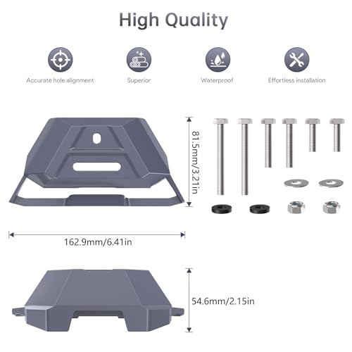 Support de toit polyvalent ABS pour rails haute résistance auto - 7