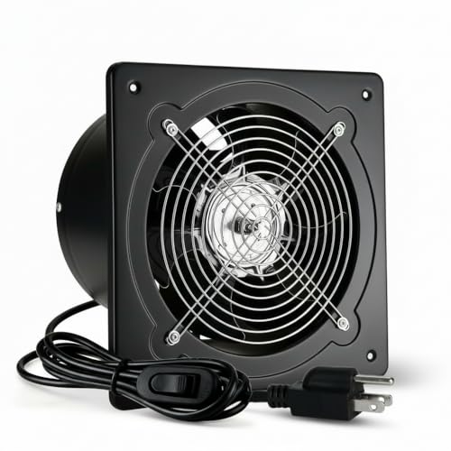 8' Kitchen Exhaust Fan with Switch, 735CFM Wall...