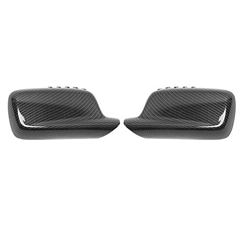 Bigking Wing Mirror Cover, 2pcs Rearview Wing Mirror Cover Housing for 3 Series E46 7 Series E66